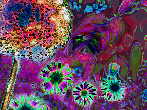 Garden Whimsy- Alien Spring