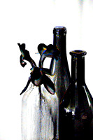 Bottles For Memories (B&W, subtle color)